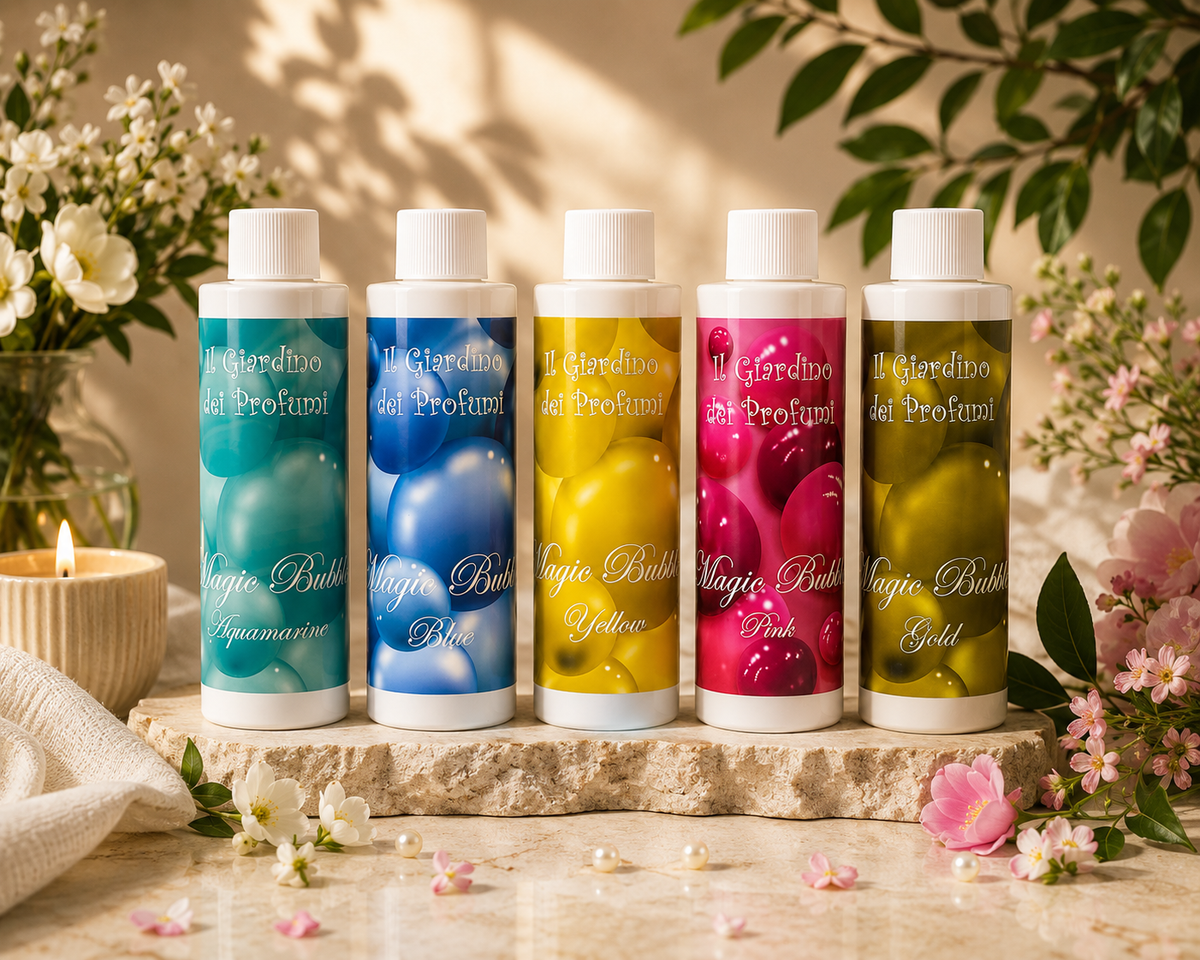 Set "Gold" - 5 Magic Bubble al prezzo di 4